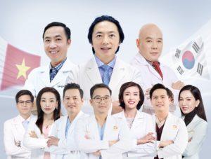 Đội ngũ y bác sĩ tại bệnh viện thẩm mỹ KANGNAM