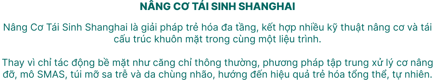 Nâng Cơ Tai Sinh Shanghai